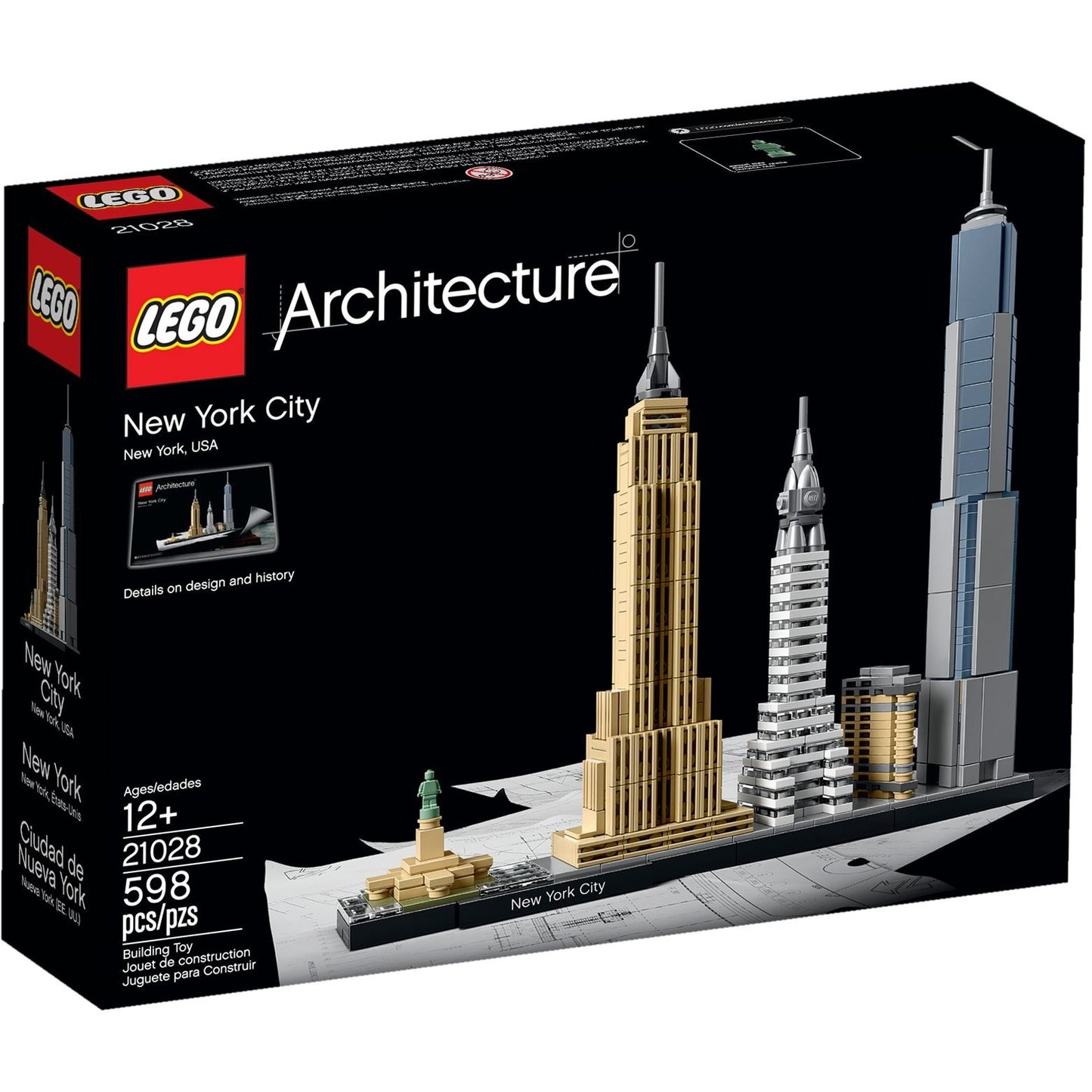 LEGO Architecture 21028 - New York - cutie fata