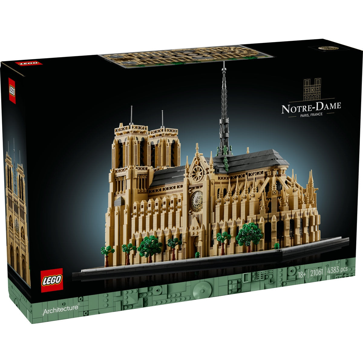 LEGO Architecture 21061 - Notre-Dame de Paris - cutie fata