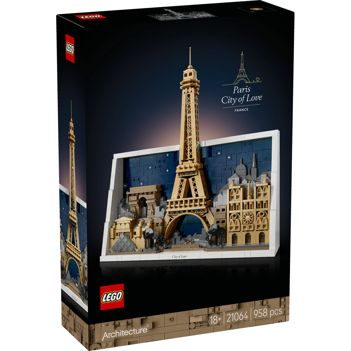 LEGO Architecture 21064 Paris – City of Love - cutie fata