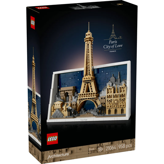 LEGO Architecture 21064 Paris – City of Love - cutie fata