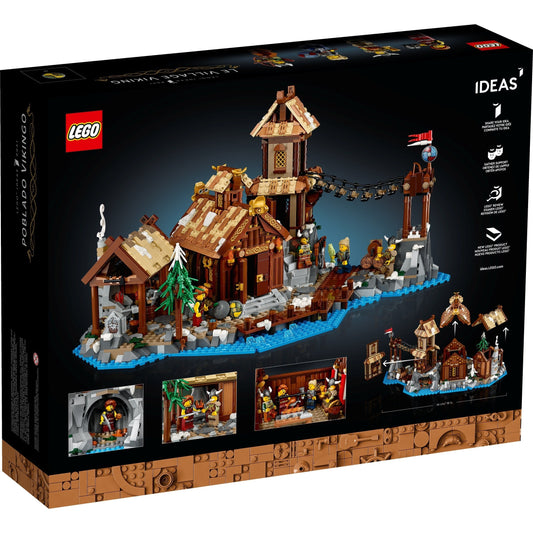 LEGO Ideas 21343 - Sat viking - cutie spate