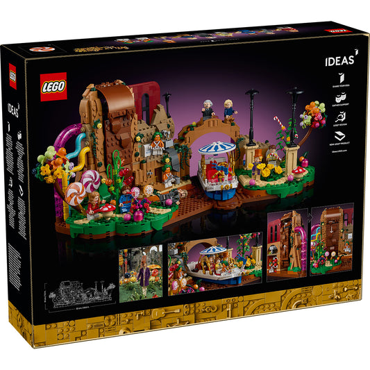 LEGO Ideas 21360 Willy Wonka & the Chocolate Factory - cutie spate