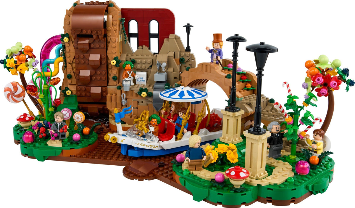 LEGO Ideas 21360 Willy Wonka & the Chocolate Factory - set construit