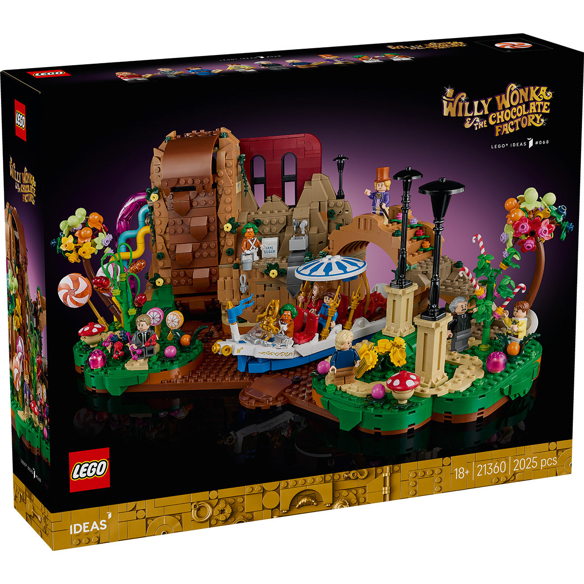 LEGO Ideas 21360 Willy Wonka & the Chocolate Factory - cutie fata