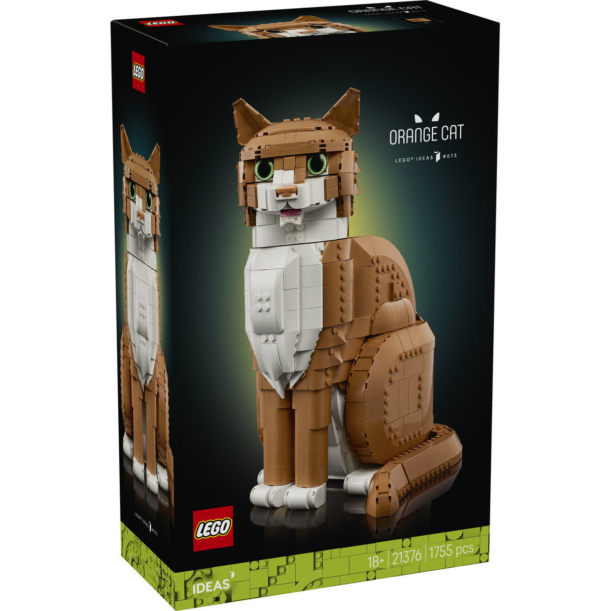 LEGO Ideas 21376 Orange Cat - cutie fata