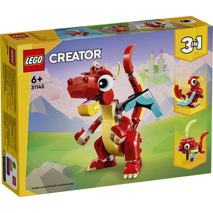 LEGO Creator 31145 Red Dragon - cutie fata
