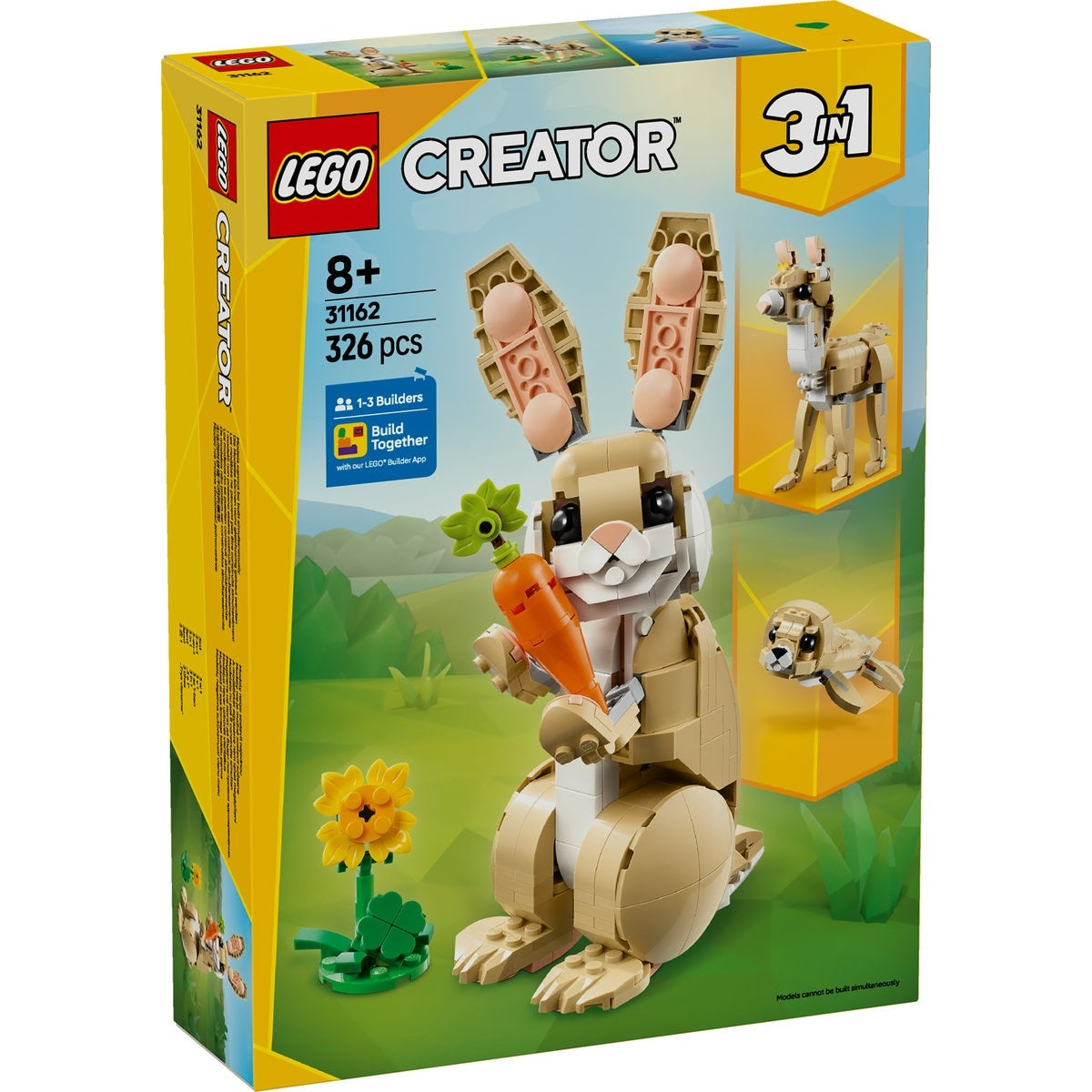 LEGO Creator 31162 - Iepuraș drăgălaș