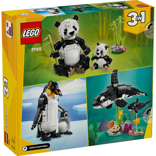 LEGO Creator 31165 Wild Animals: Panda Family - cutie spate