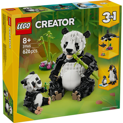 LEGO Creator 31165 Wild Animals: Panda Family - cutie fata