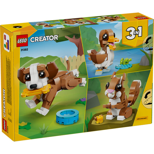 LEGO Creator 31382 - Animale adorabile: Cățeluș jucăuș