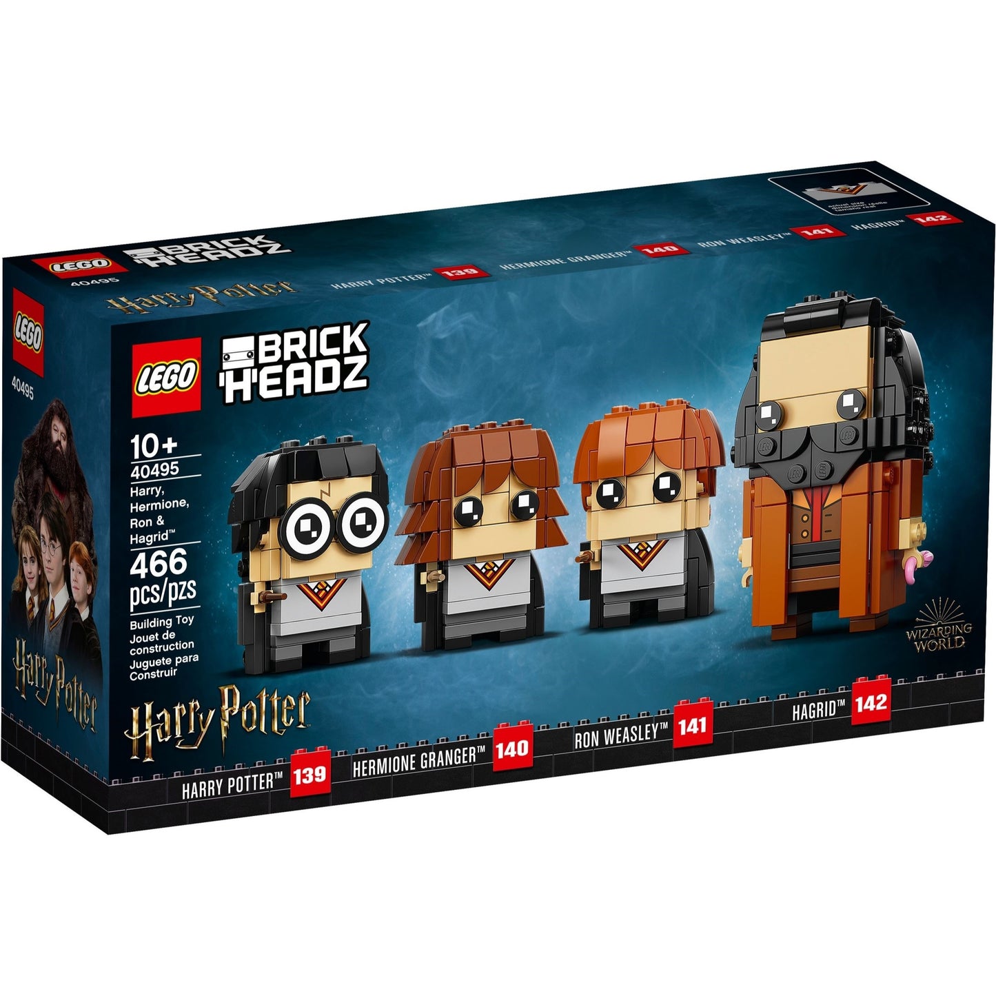 LEGO Harry Potter™ 40495 - Harry, Hermione, Ron și Hagrid™ - cutie fata