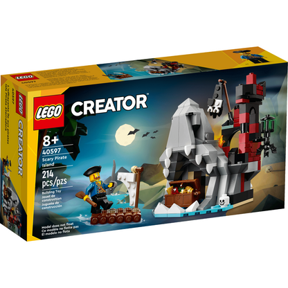 LEGO Creator 40597 - Insula înfricoșătoare a piraților - cutie fata