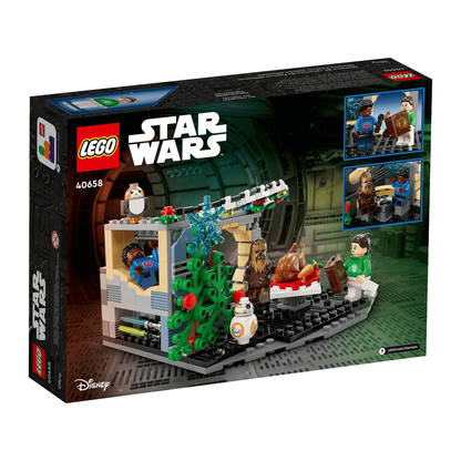 LEGO Star Wars™ 40658 - Dioramă de sărbători Millennium Falcon™ - cutie spate