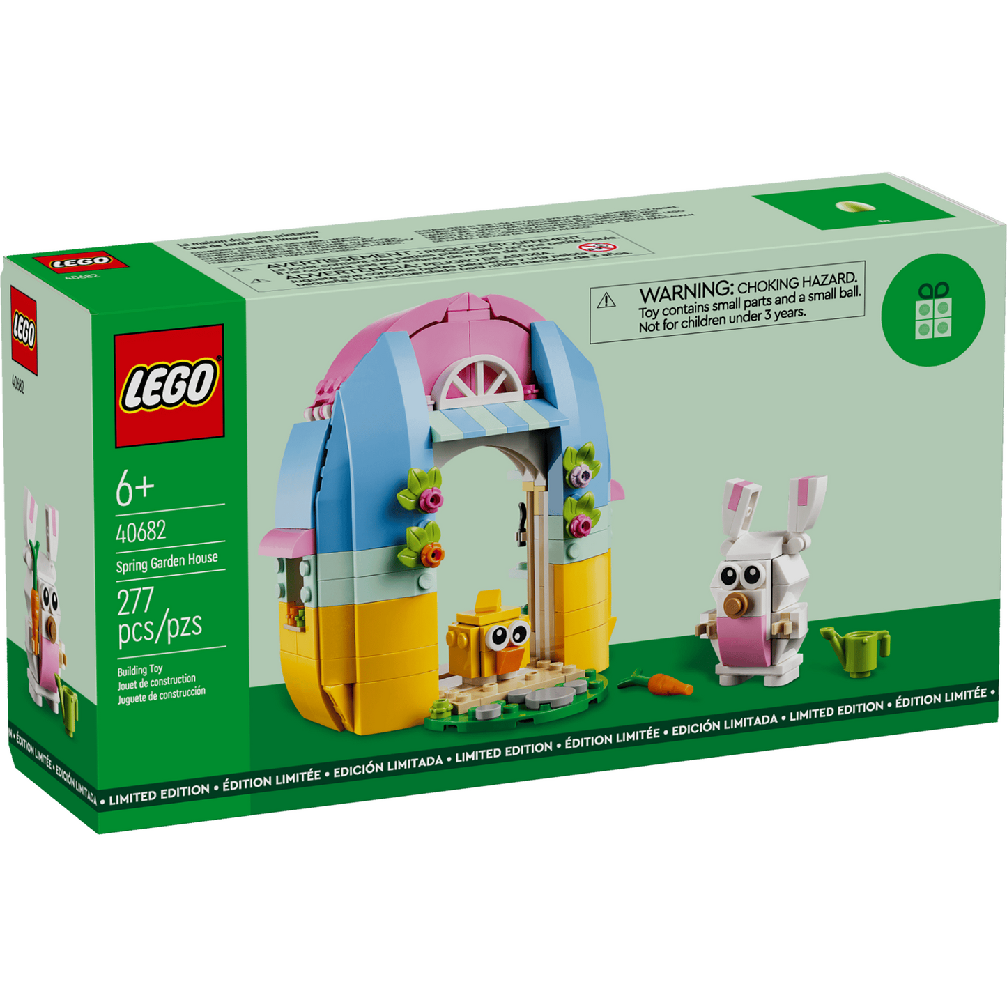 LEGO 40682 - Casă cu grădină de primăvară - cutie fata