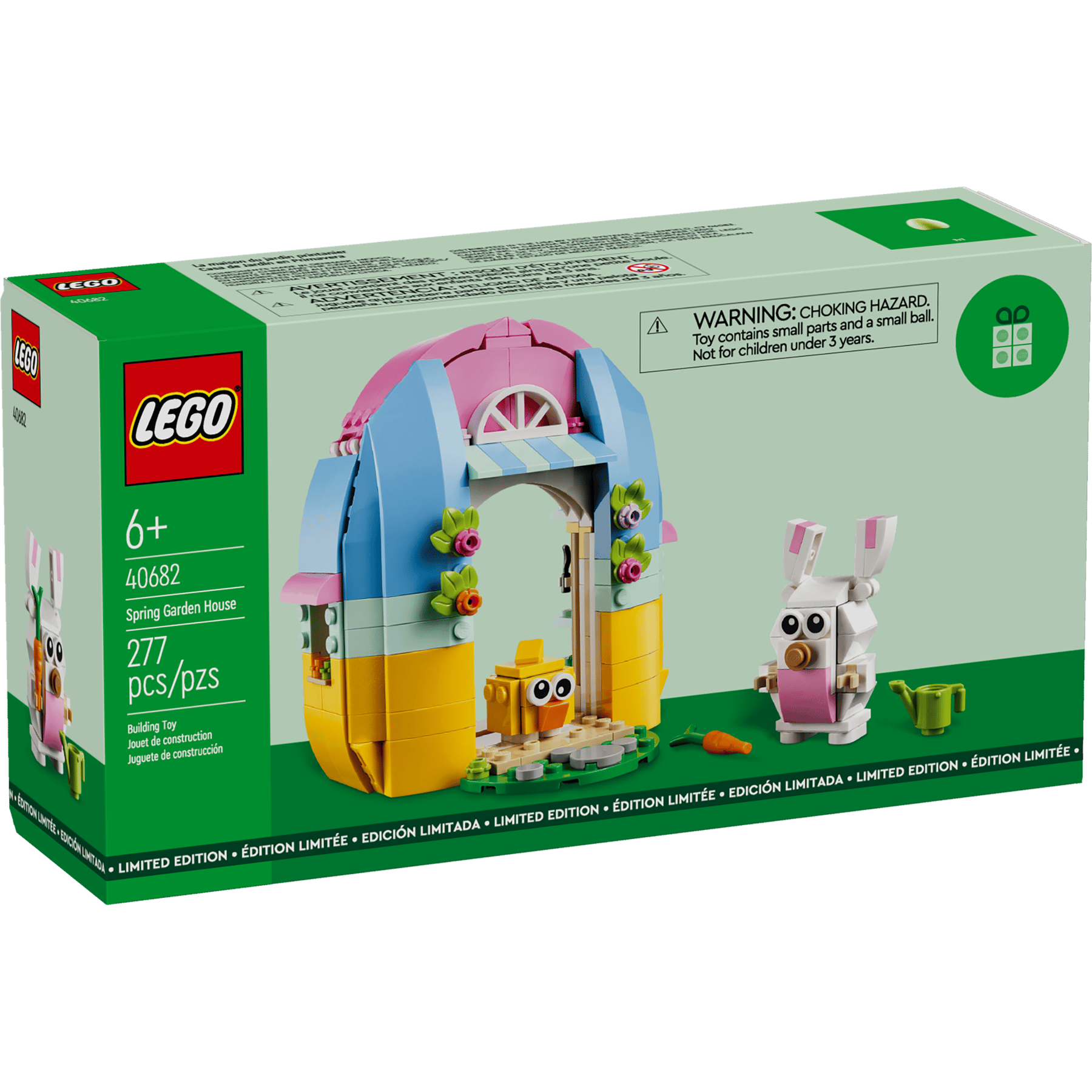 LEGO 40682 - Casă cu grădină de primăvară - cutie fata
