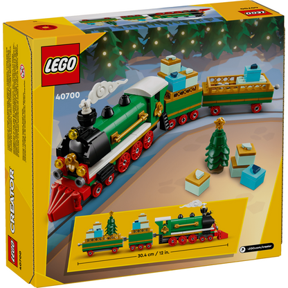 LEGO 40700 - Trenul sărbătorilor de iarnă - cutie spate