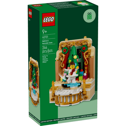 LEGO 40701 - Scenă cu balerină și spărgător de nuci - cutie fata