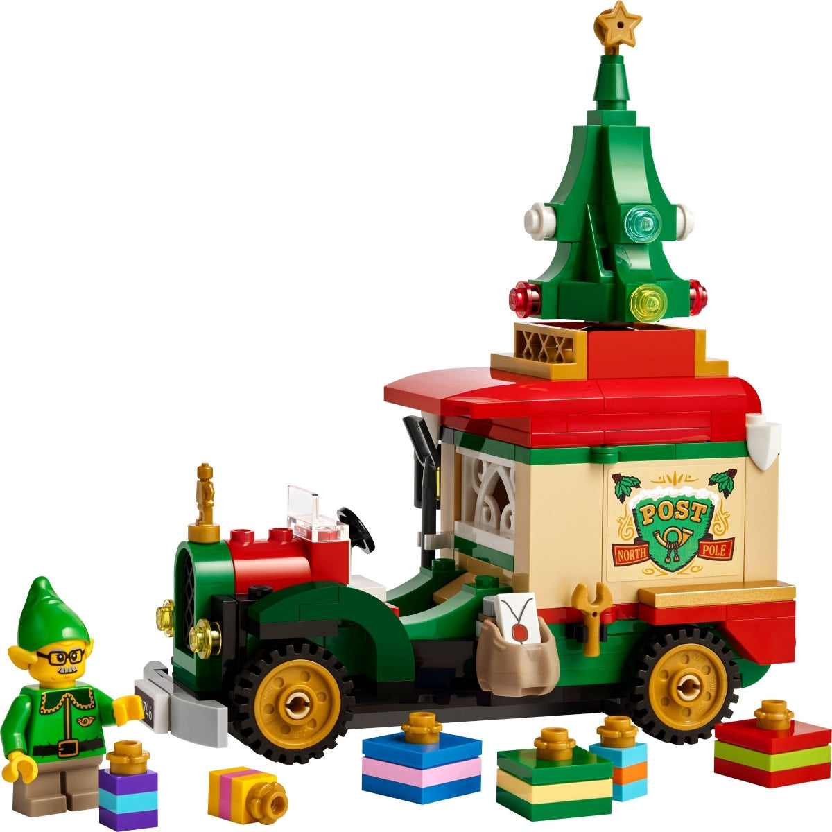 LEGO 40746 Santa's Delivery Truck - set construit