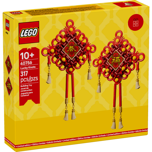 LEGO 40707 - Noduri norocoase - cutie fata