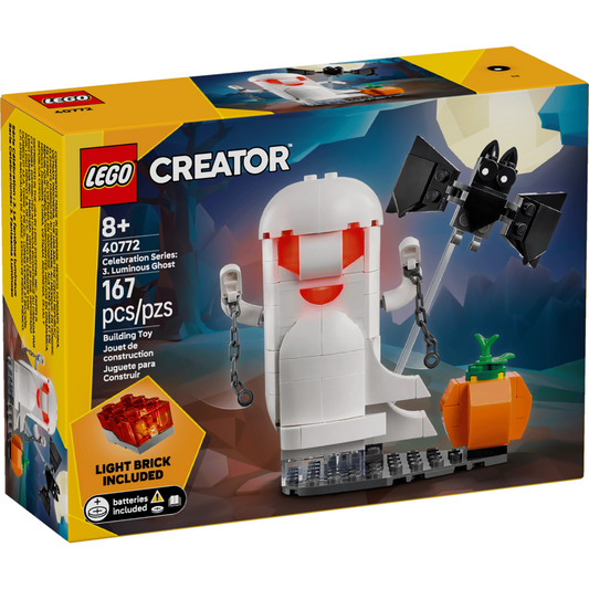 LEGO Creator 40772 - Seria de sărbători: Fantomă luminoasă - cutie fata