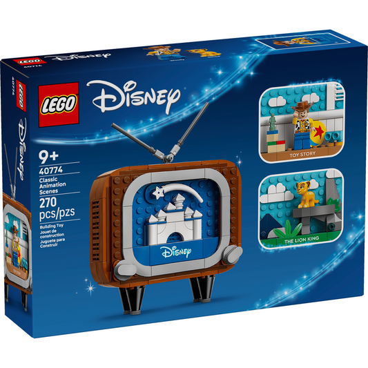 LEGO Disney™ 40774 - Scene de animație clasice - cutie fata