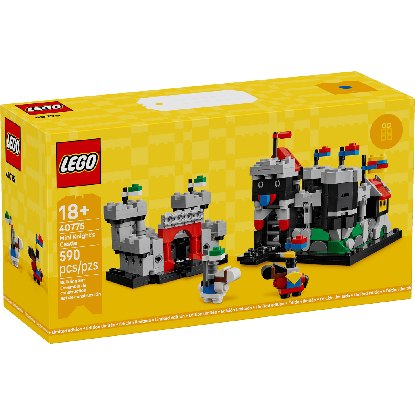 LEGO 40775 - Minicastelul cavalerului - cutie fata