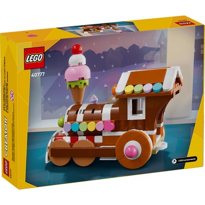 LEGO Creator 40777 - Seria de sărbători: Tren decorativ din turtă dulce - cutie spate