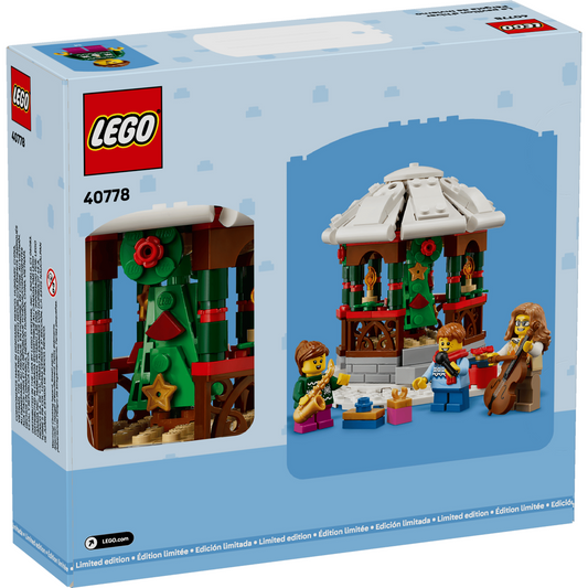 LEGO 40778 - Foișor de iarnă - cutie spate