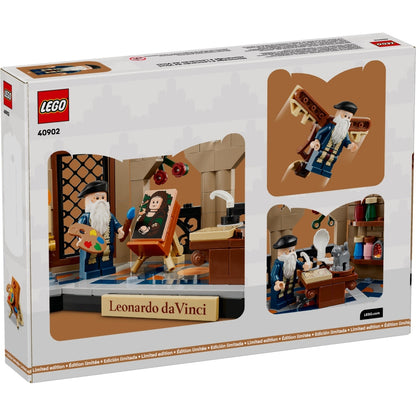 LEGO 40902 - Omagiu pentru Leonardo da Vinci