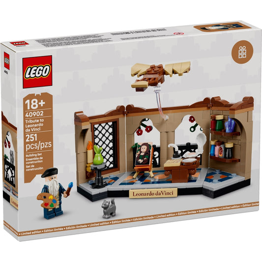 LEGO 40902 - Omagiu pentru Leonardo da Vinci