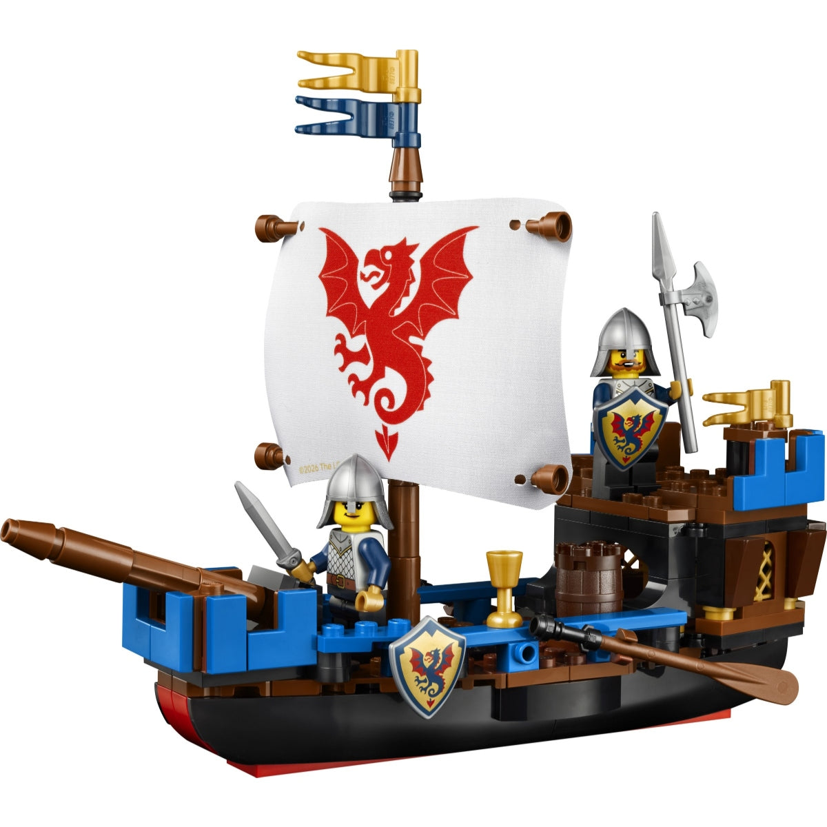 LEGO Ideas 40912 Sea Serpent - set construit