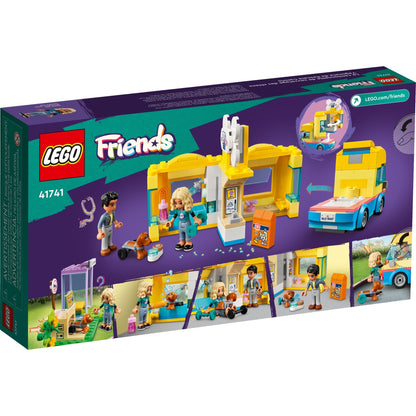 LEGO Friends 41741 - Furgonetă pentru salvarea câinilor - cutie spate