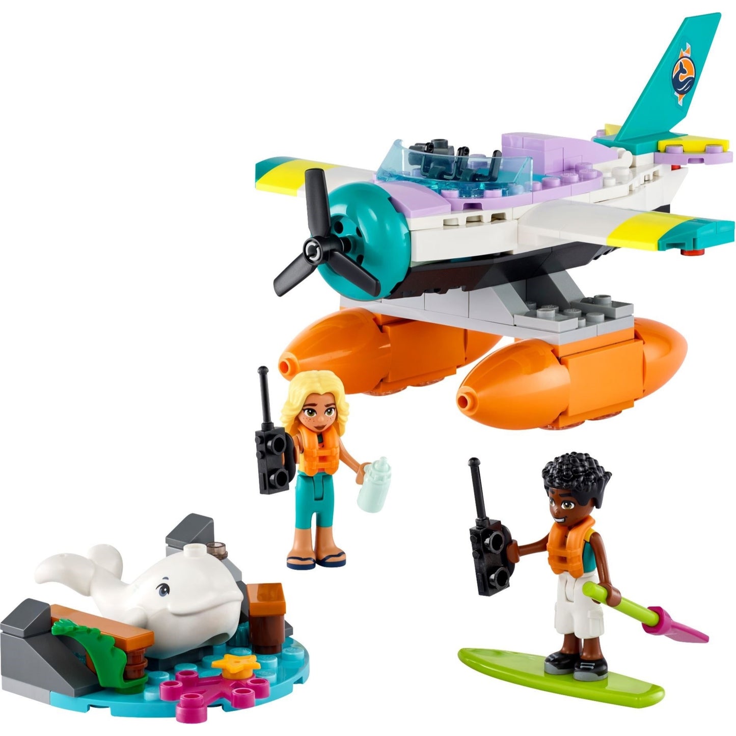 LEGO Friends 41752 - Avion de salvare pe mare - set construit