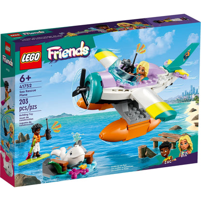 LEGO Friends 41752 - Avion de salvare pe mare - cutie fata