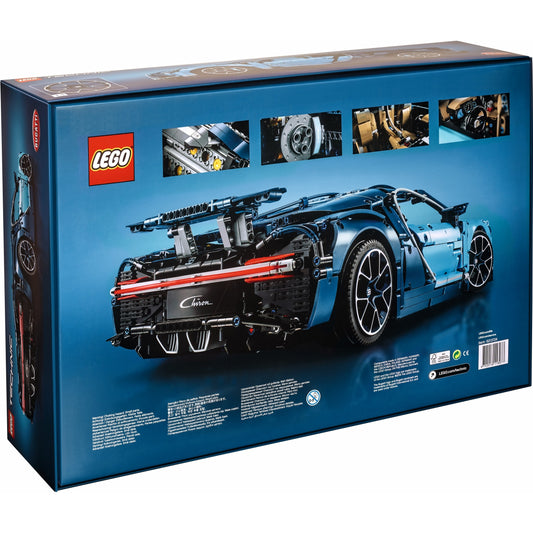 LEGO Technic 42083 - Bugatti Chiron - cutie spate