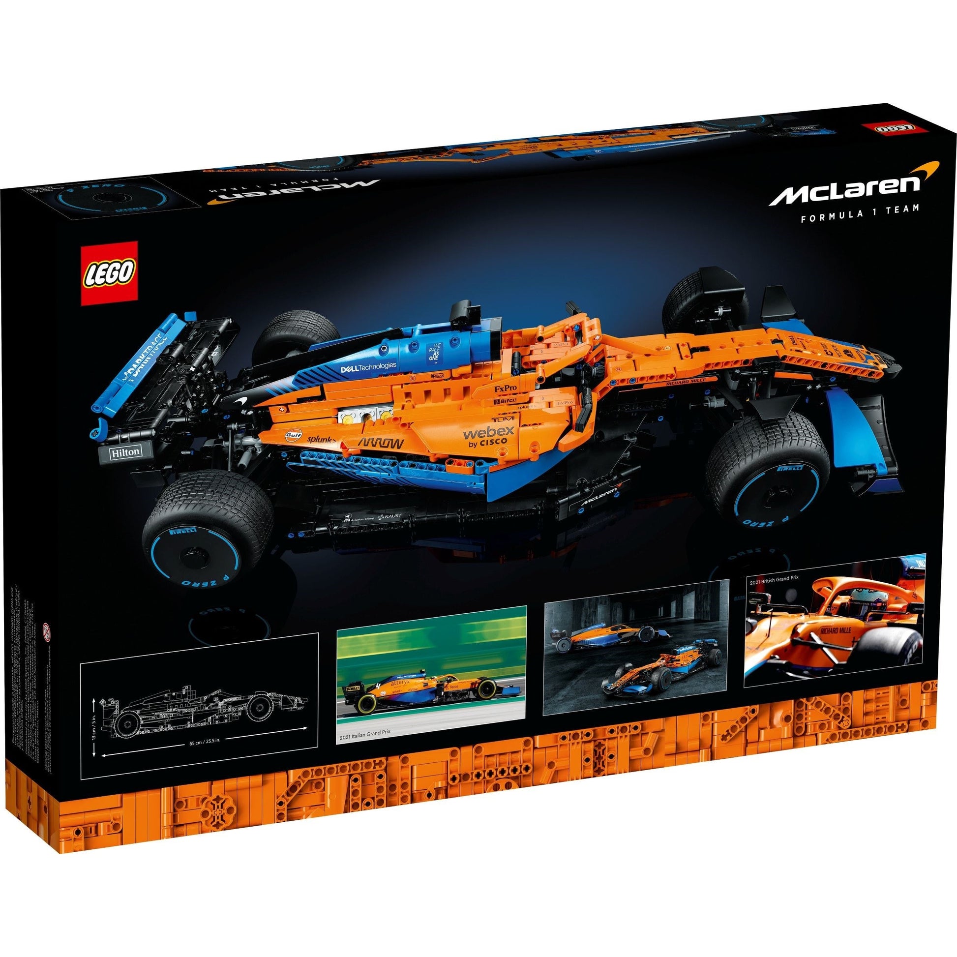 LEGO Technic 42141 - Mașină de curse McLaren Formula 1™ - cutie spate