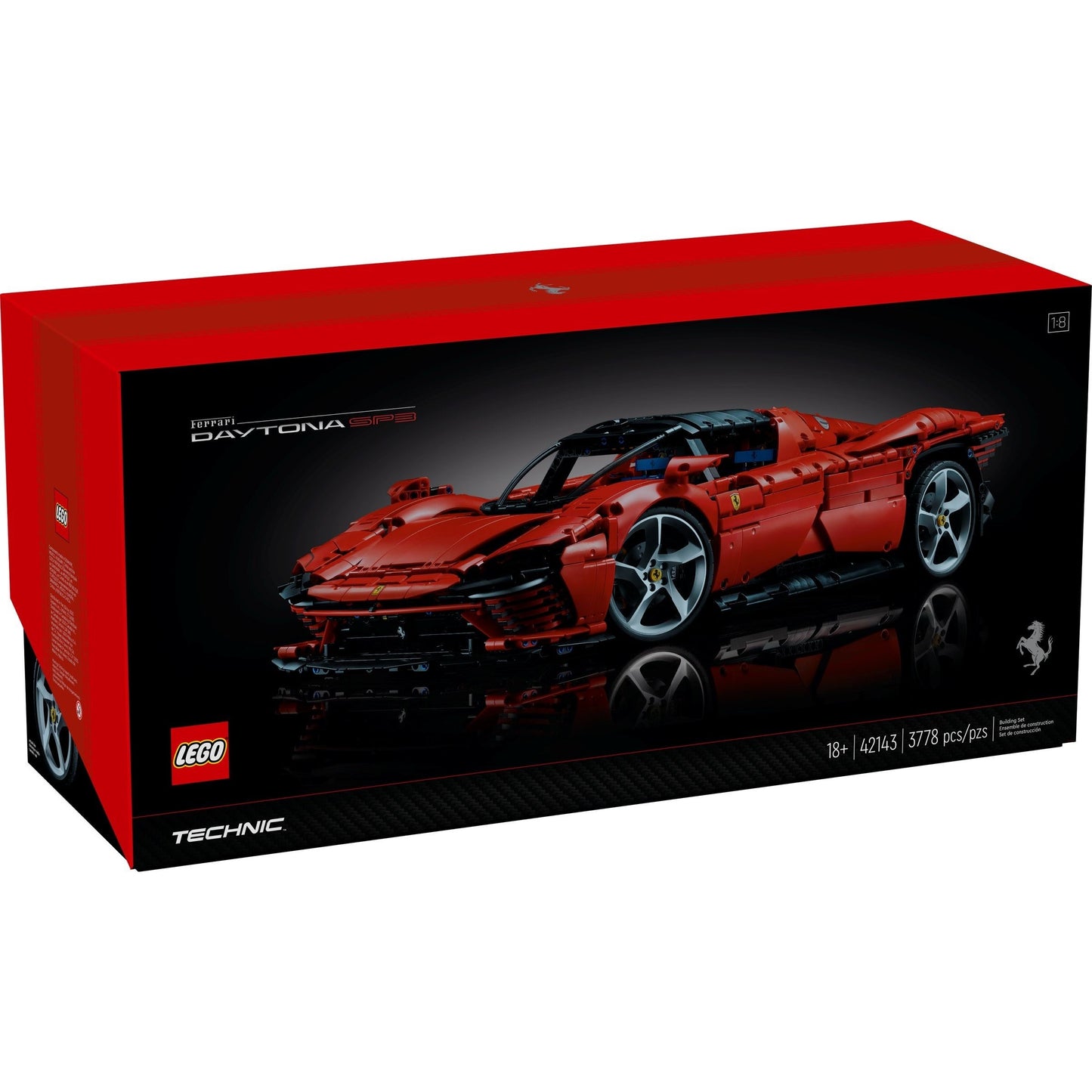LEGO Technic 42143 - Ferrari Daytona SP3 - cutie fata