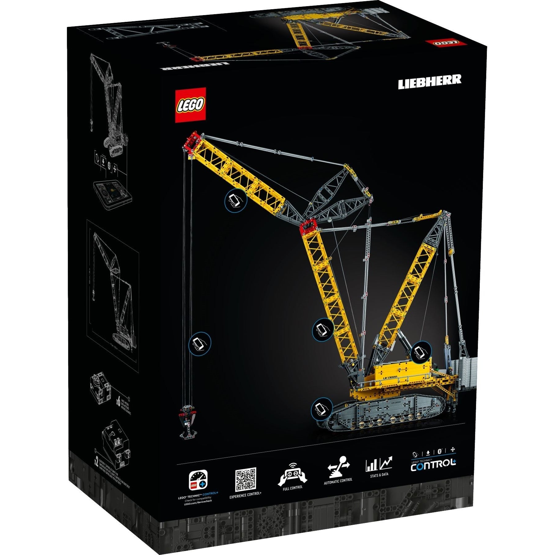 LEGO Technic 42146 - Macara pe șenile Liebherr LR 13000 - cutie spate