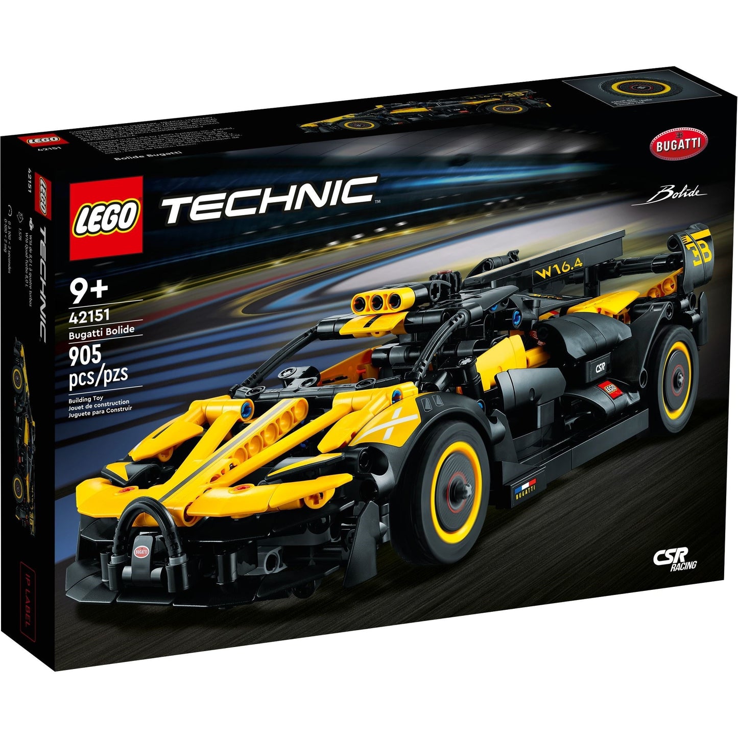 LEGO Technic 42151 - Bugatti Bolide - cutie fata