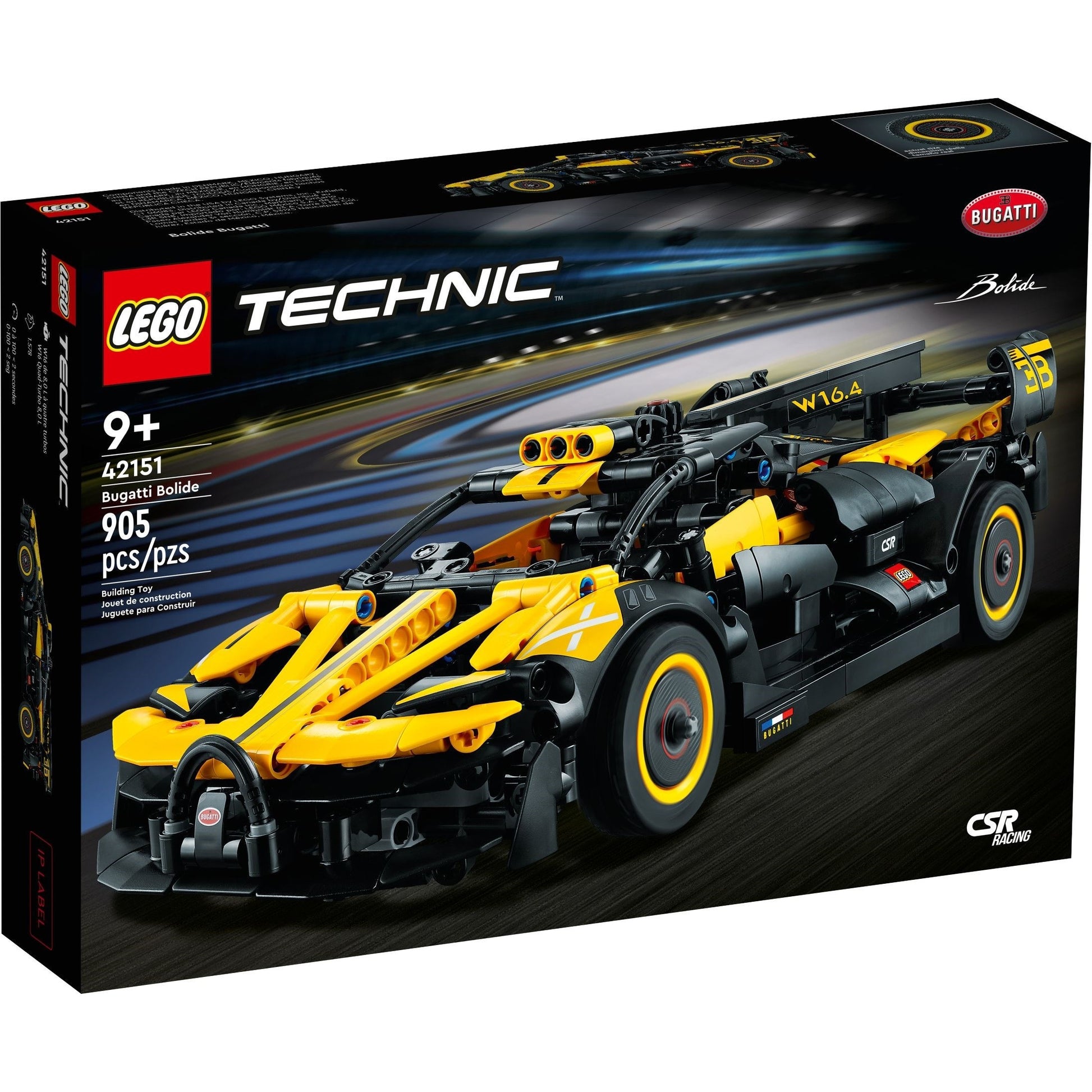 LEGO Technic 42151 - Bugatti Bolide - cutie fata