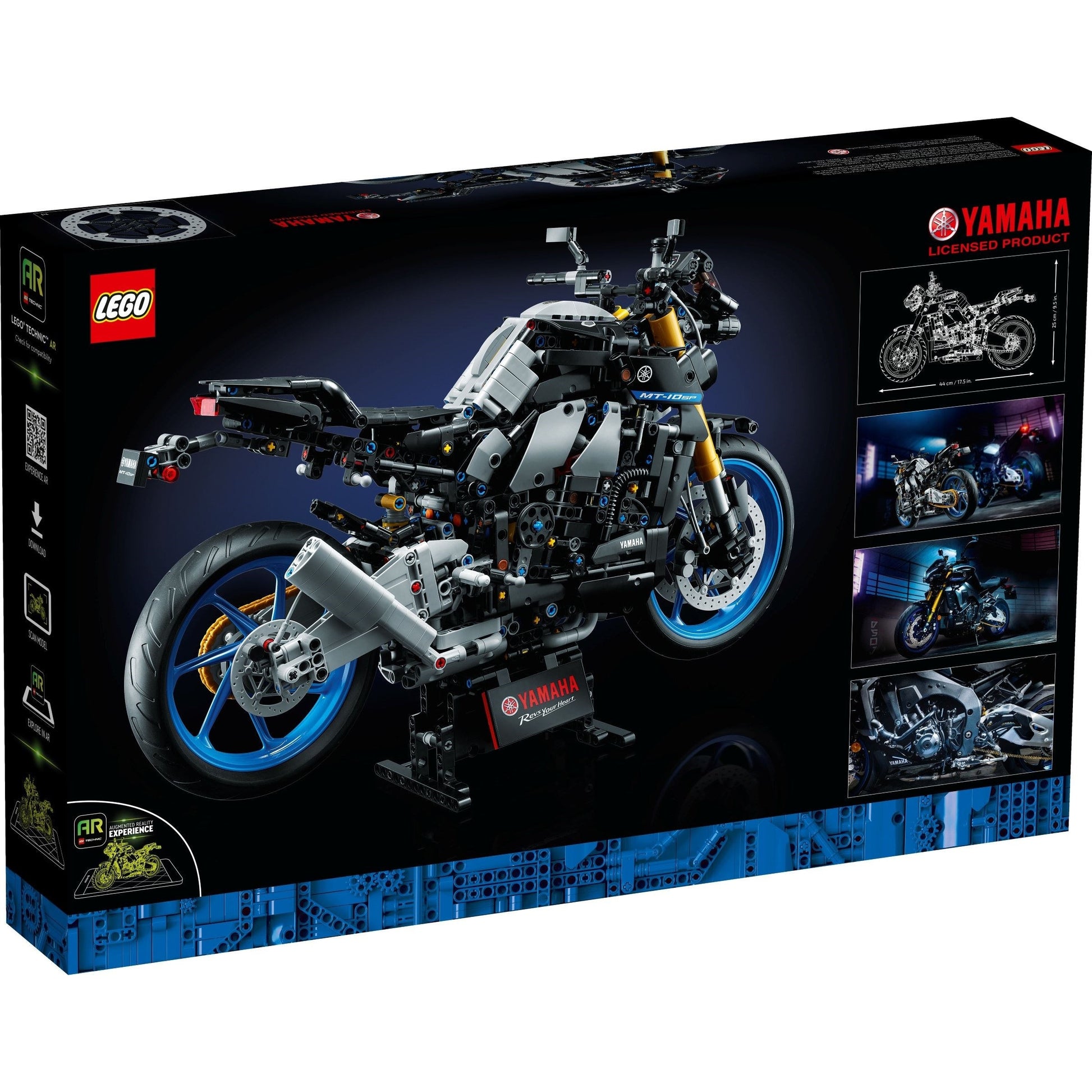 LEGO Technic 42159 - Yamaha MT-10 SP - cutie spate