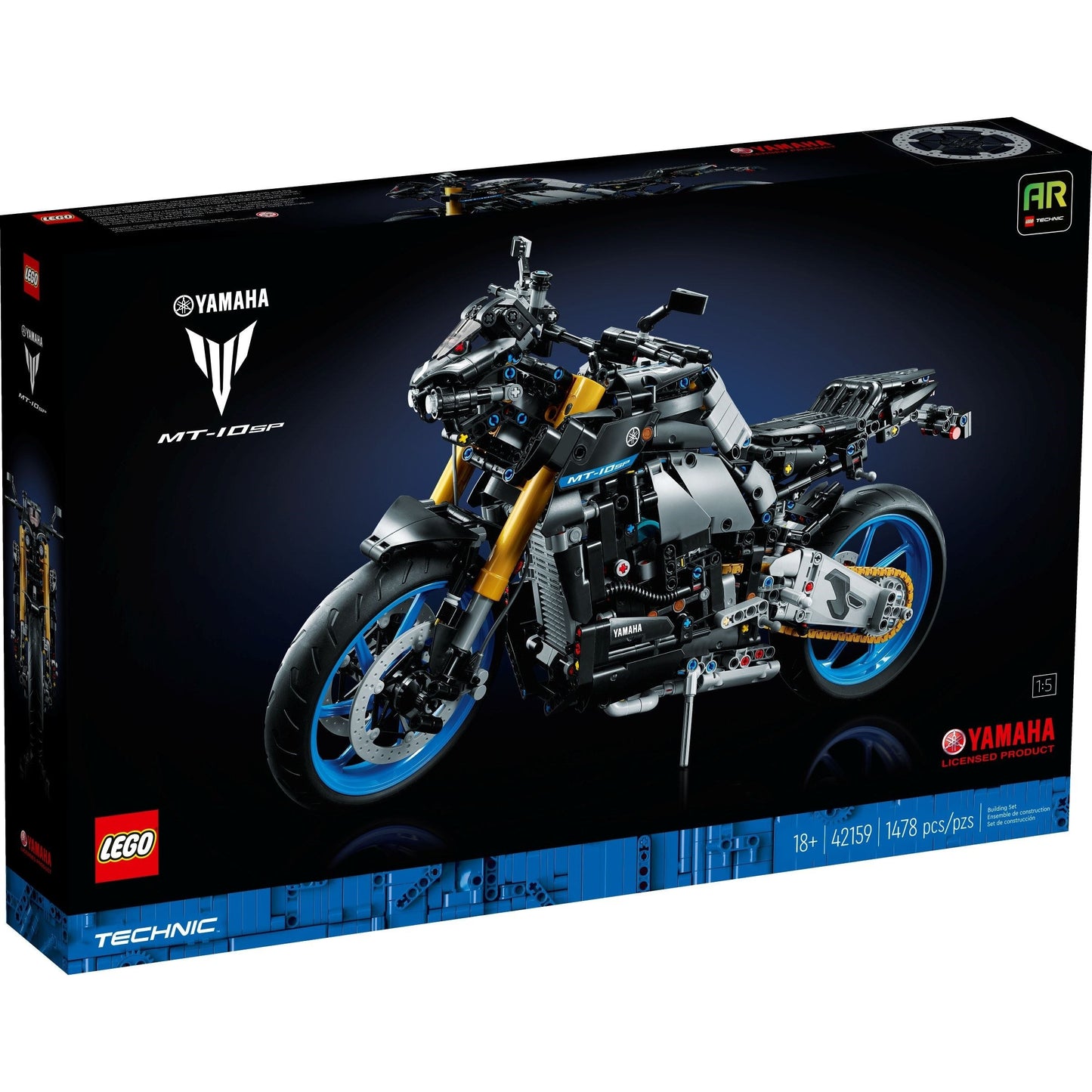LEGO Technic 42159 - Yamaha MT-10 SP - cutie fata