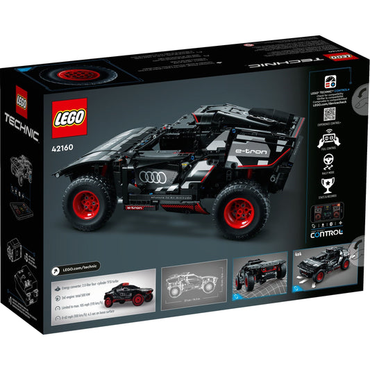 LEGO Technic 42160 Audi RS Q e-tron - cutie spate