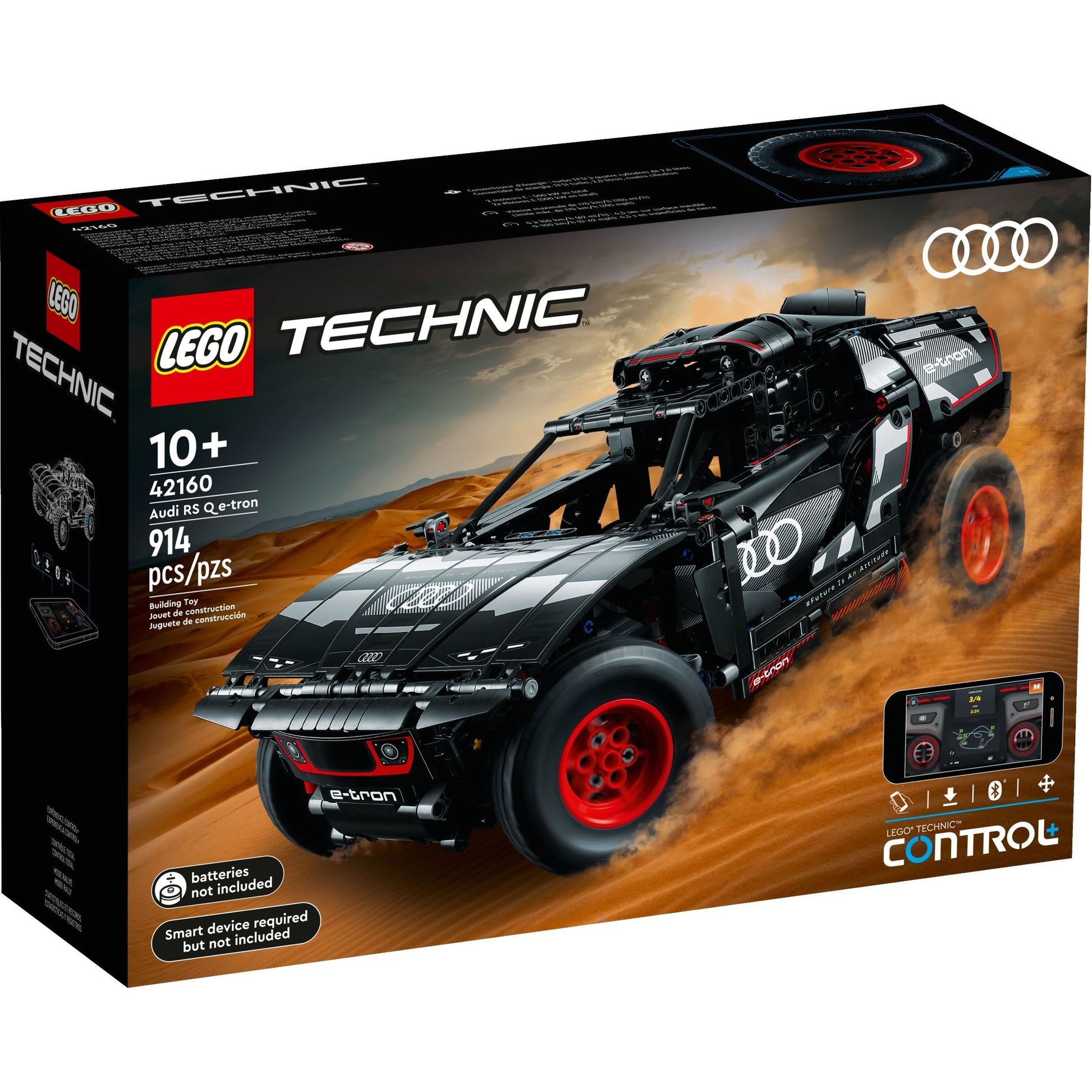 LEGO Technic 42160 Audi RS Q e-tron - cutie fata