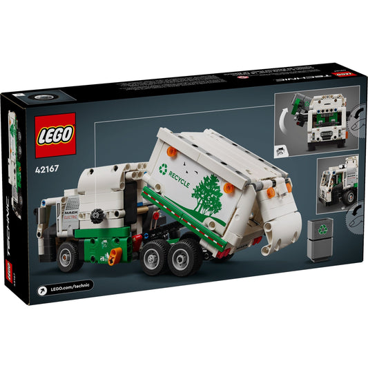 LEGO Technic 42167 - Autogunoieră Mack® LR Electric - cutie spate