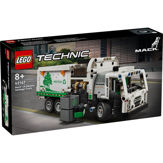 LEGO Technic 42167 - Autogunoieră Mack® LR Electric - cutie fata