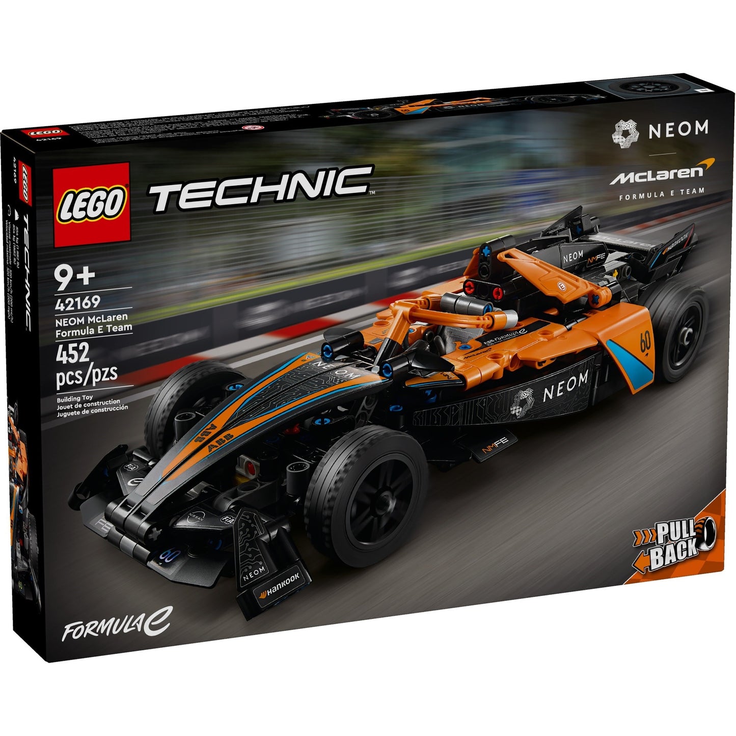 LEGO Technic 42169 - NEOM McLaren Formula E Race Car - cutie fata