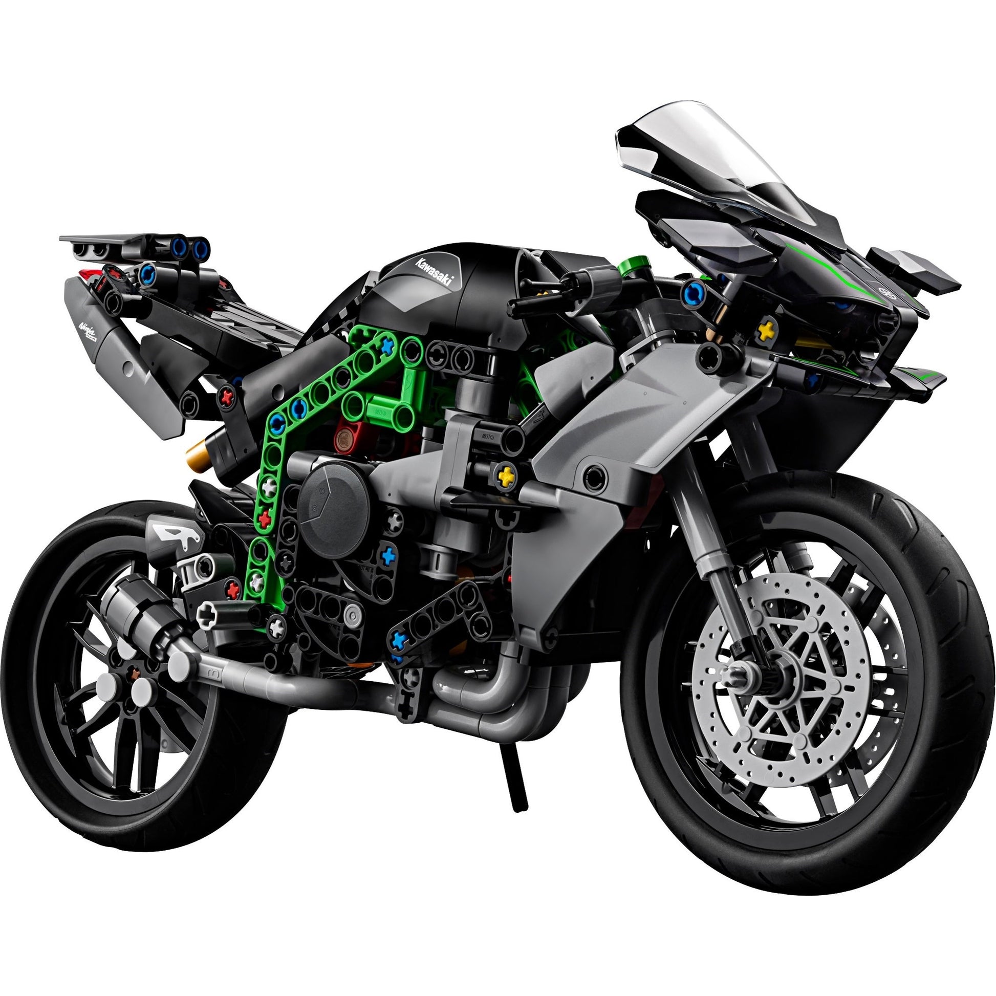 LEGO Technic 42170 - Motocicleta Kawasaki Ninja H2R - set construit