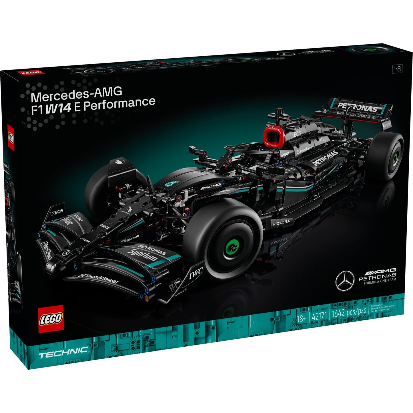 LEGO Technic 42171 - Mercedes-AMG F1 W14 E Performance - cutie fata
