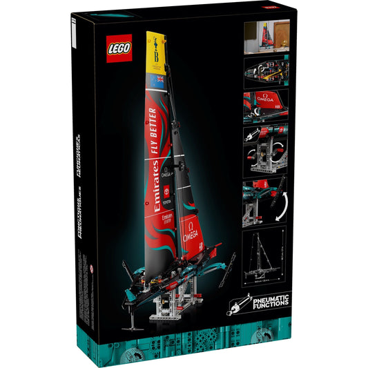 LEGO Technic 42174 - Iahtul Emirates Team New Zealand AC75 - cutie spate